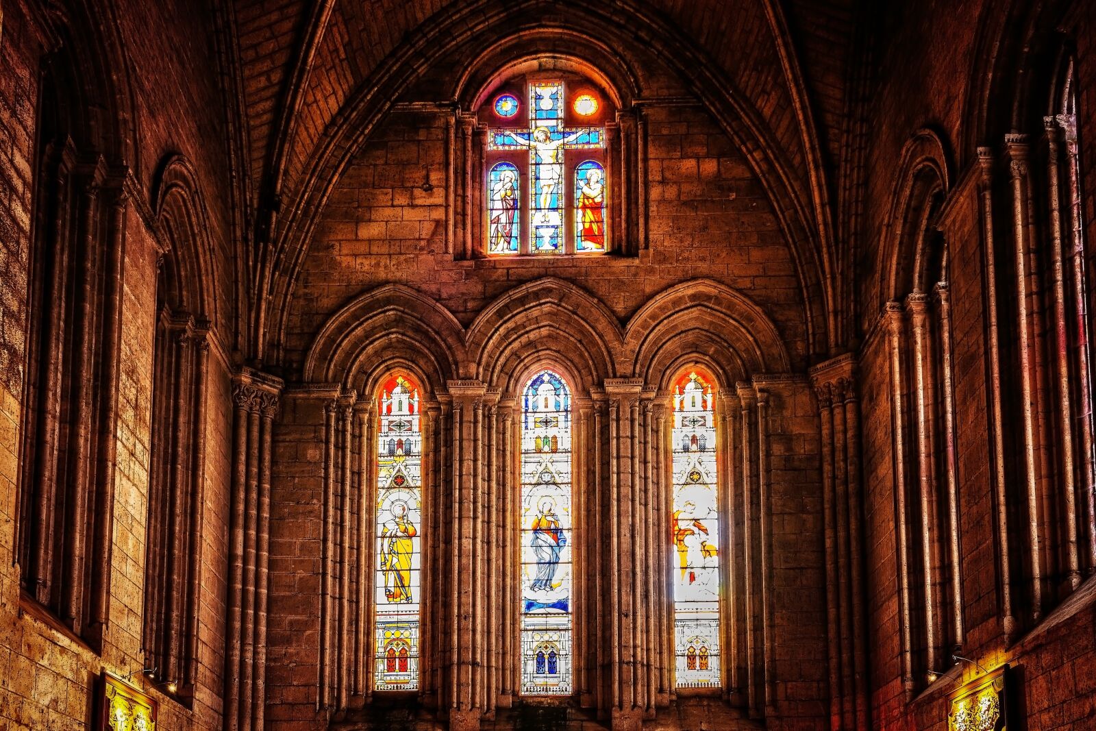 Nikon D3300 sample photo. Window, cathedral, church photography