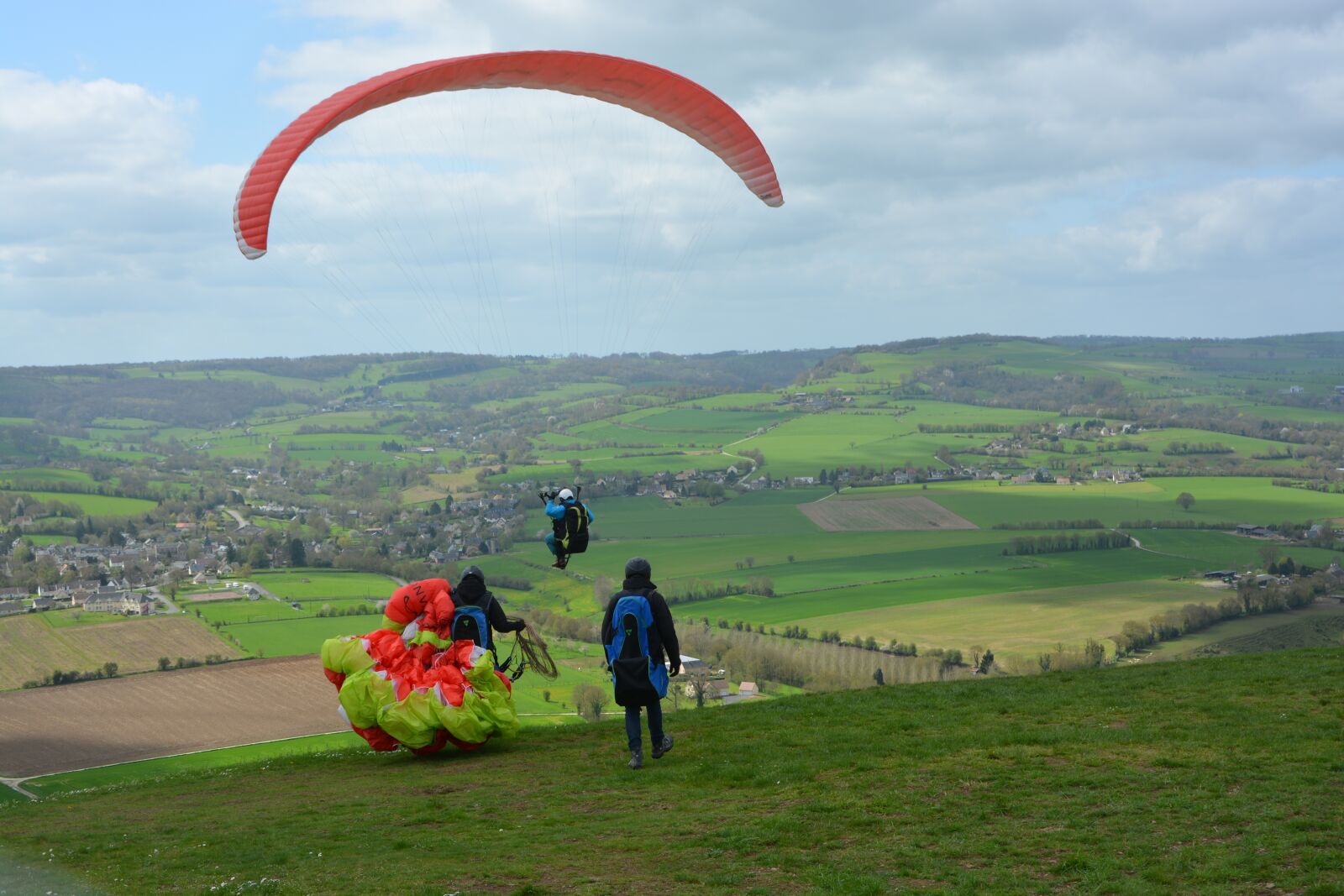 Nikon D5200 sample photo. Paragliding, paragliders, free flight photography