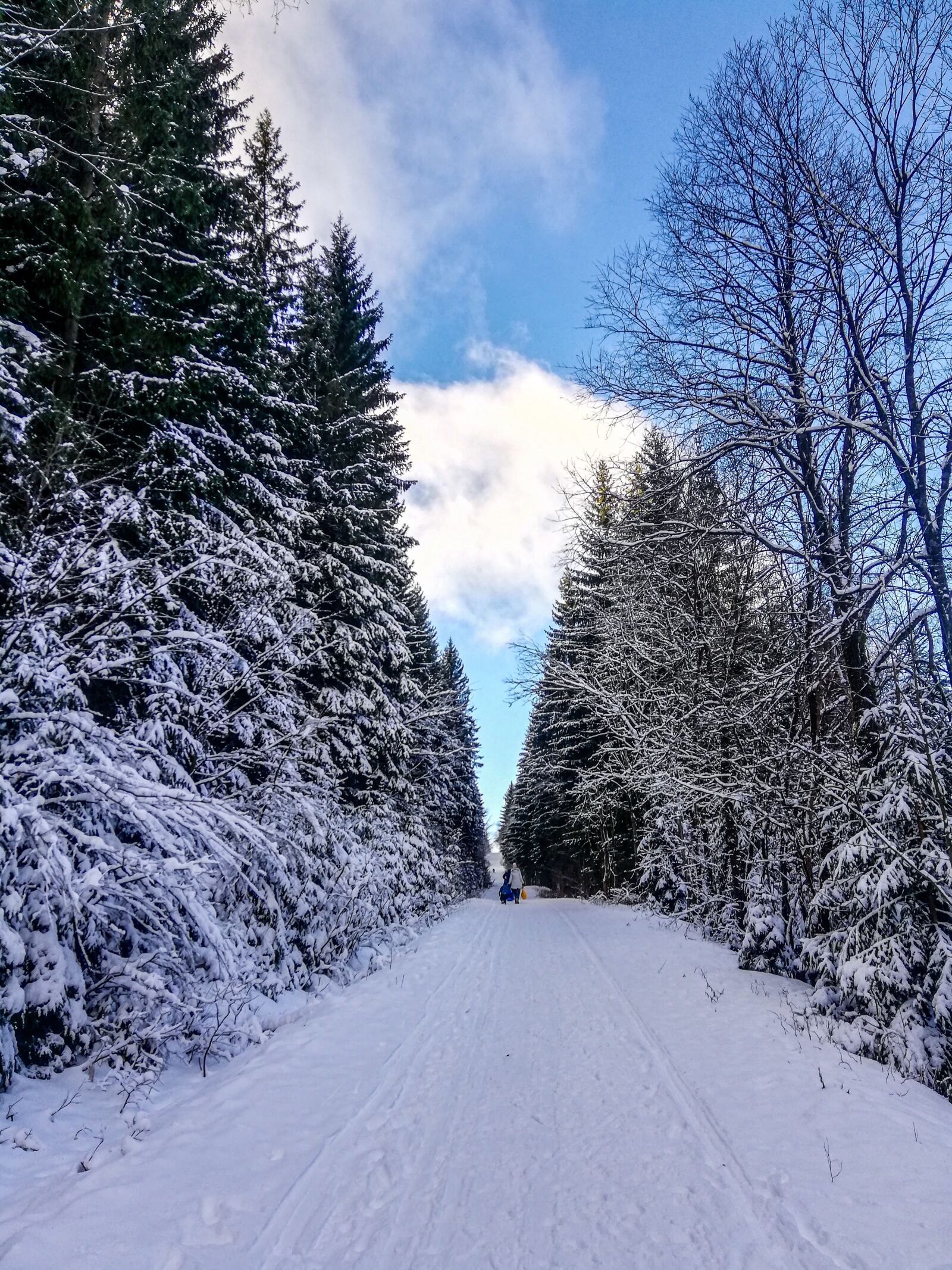 HUAWEI Mate 10 Lite sample photo. Harrachov, snow, winter photography