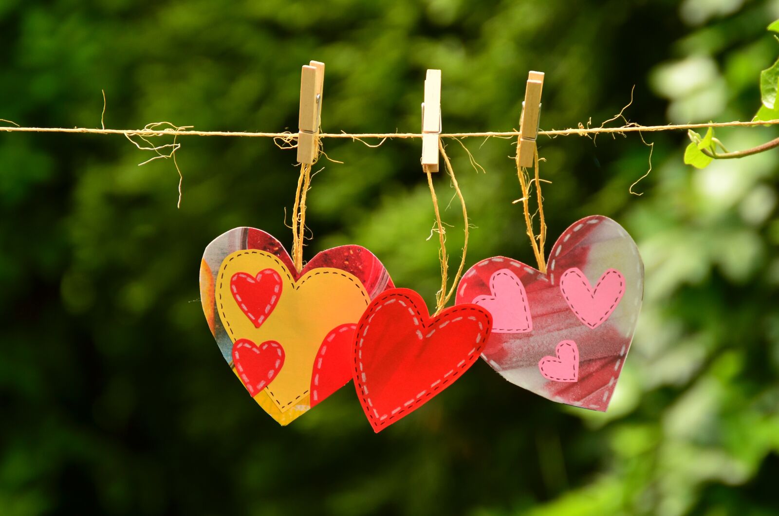Nikon D5100 sample photo. Heart, cord, suspended photography