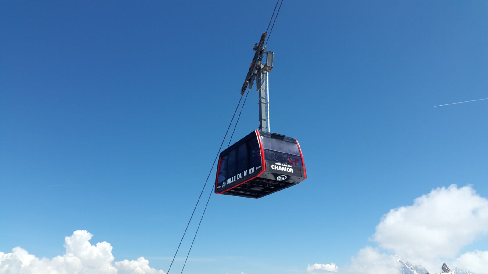 Samsung Galaxy Alpha sample photo. Chamonix, cable car, aiguille photography