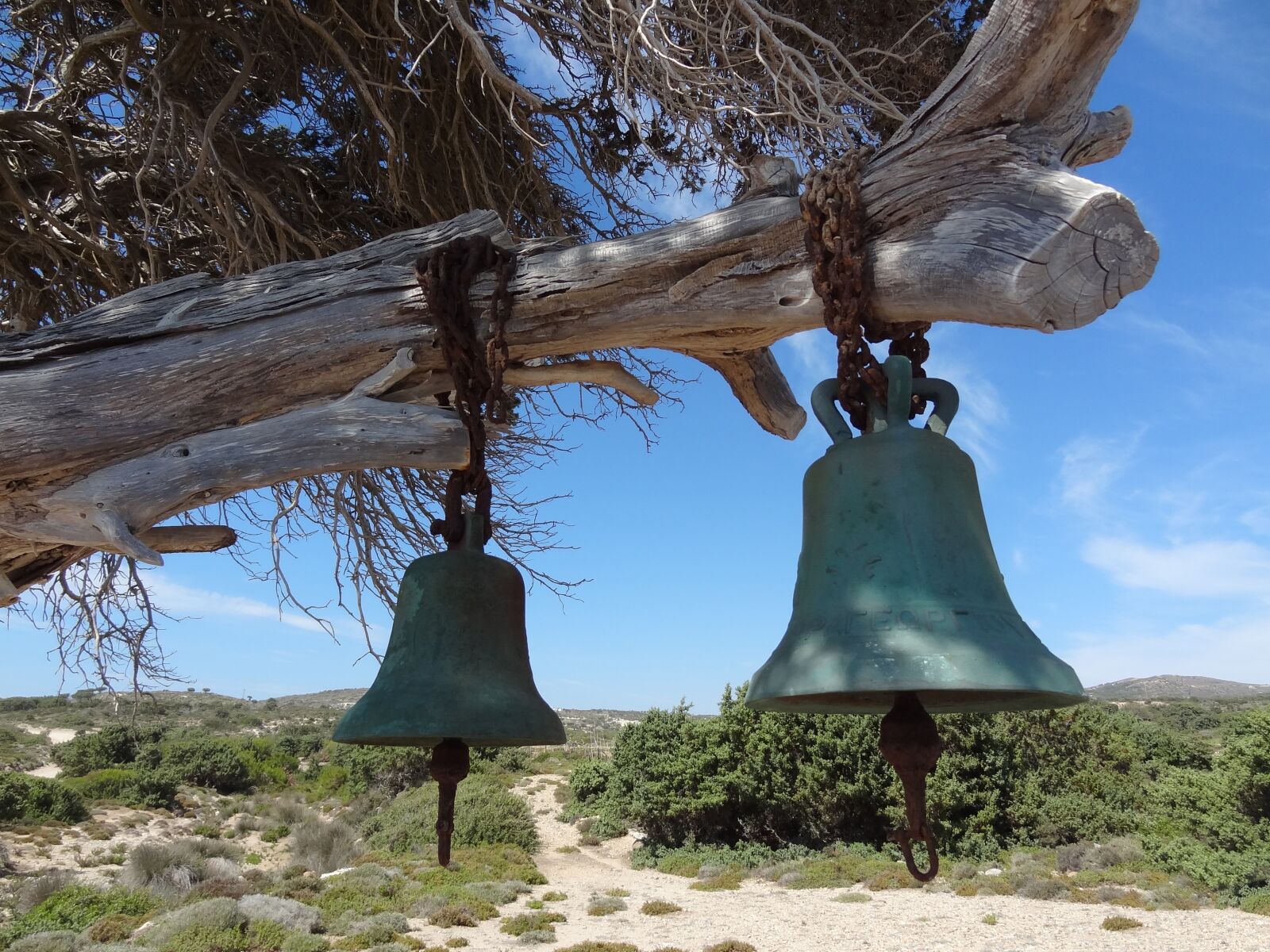 Sony Cyber-shot DSC-HX9V sample photo. Church bell, greece, kos photography