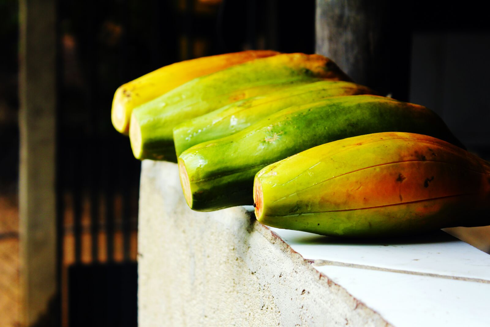 Canon EOS 1200D (EOS Rebel T5 / EOS Kiss X70 / EOS Hi) sample photo. Fruit, papaya, healthy photography