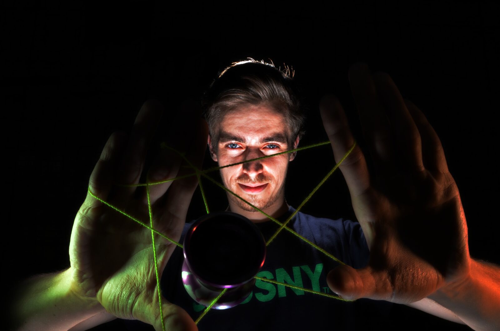 Nikon D5100 sample photo. Jojo, dark, flash photography