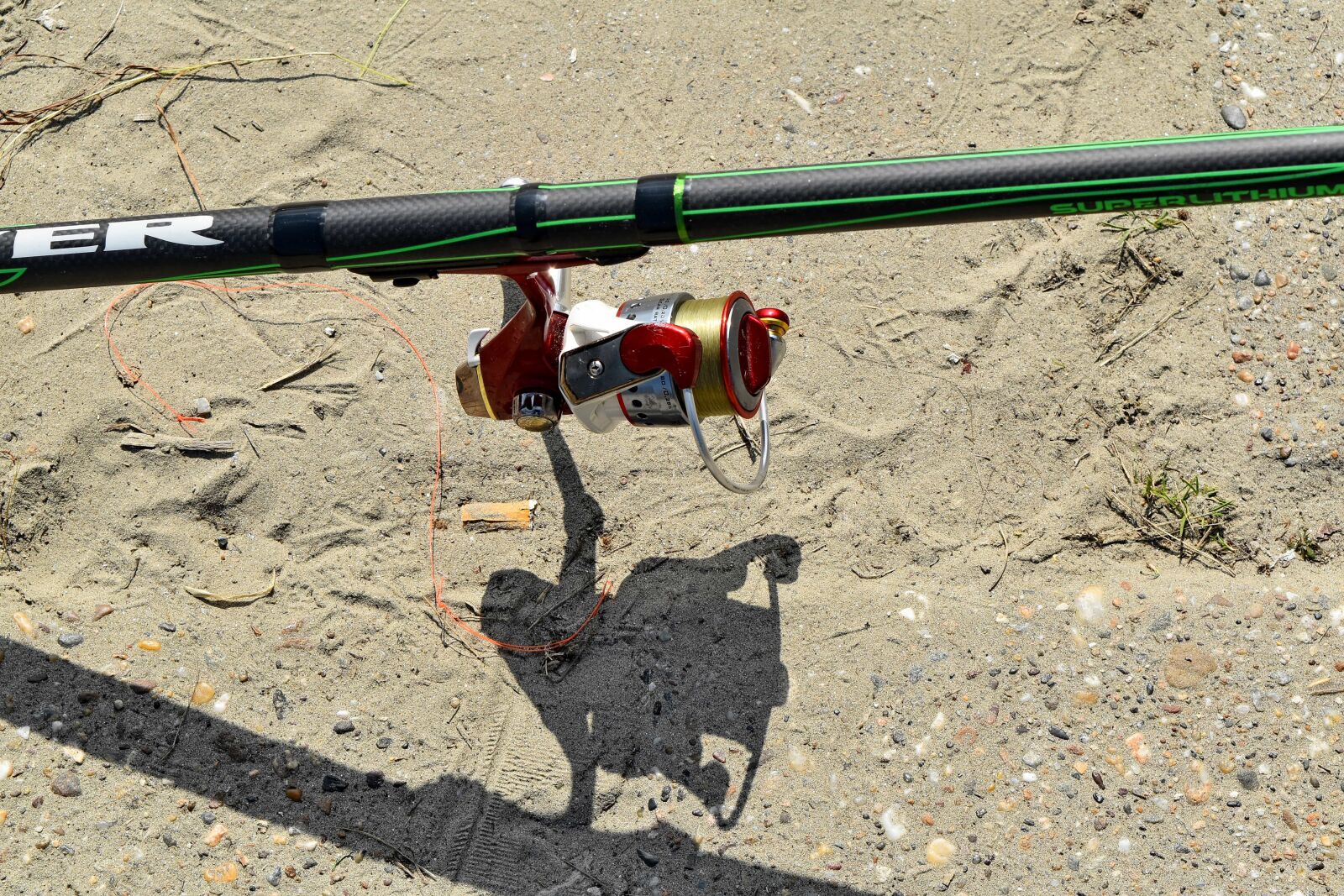 Nikon D5500 sample photo. Fishing gear, fishing rod photography