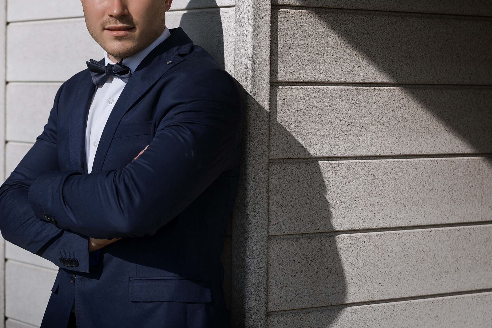 Canon EF 70-200mm F2.8L IS II USM sample photo. Young, handsome, businessman, bowtie photography