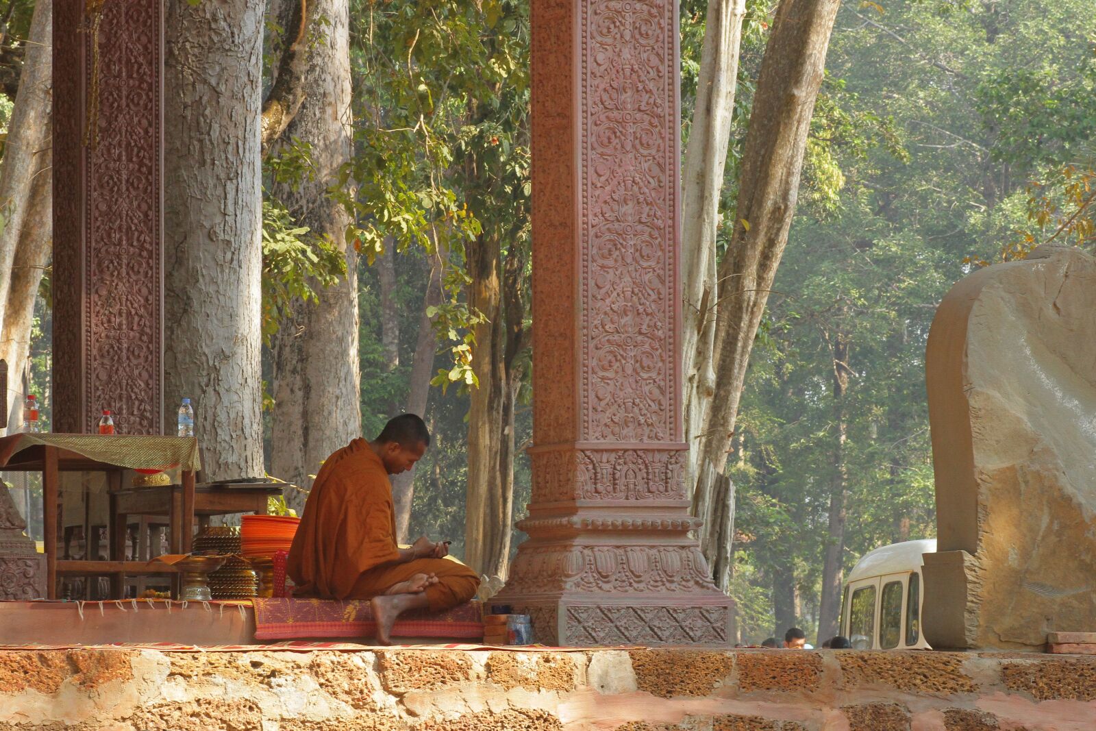 Canon EOS 7D sample photo. Monk, religion, buddhism photography