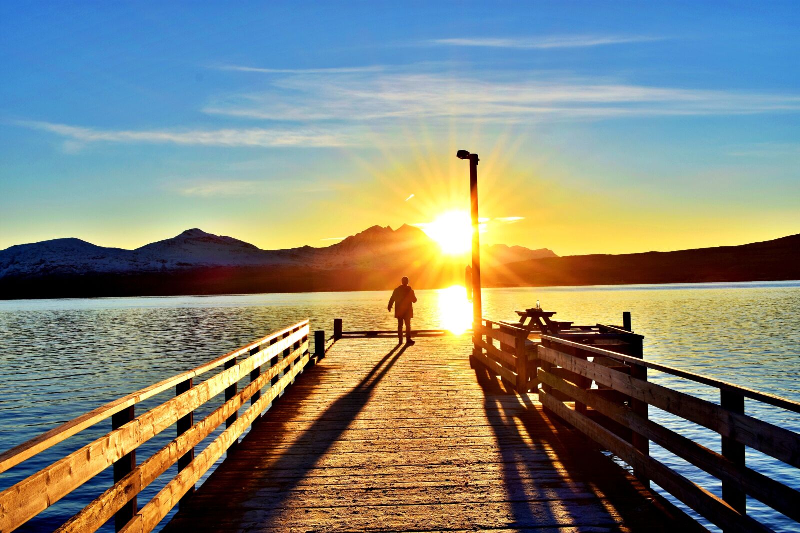 Nikon D3400 sample photo. Lac, norway, sunset photography