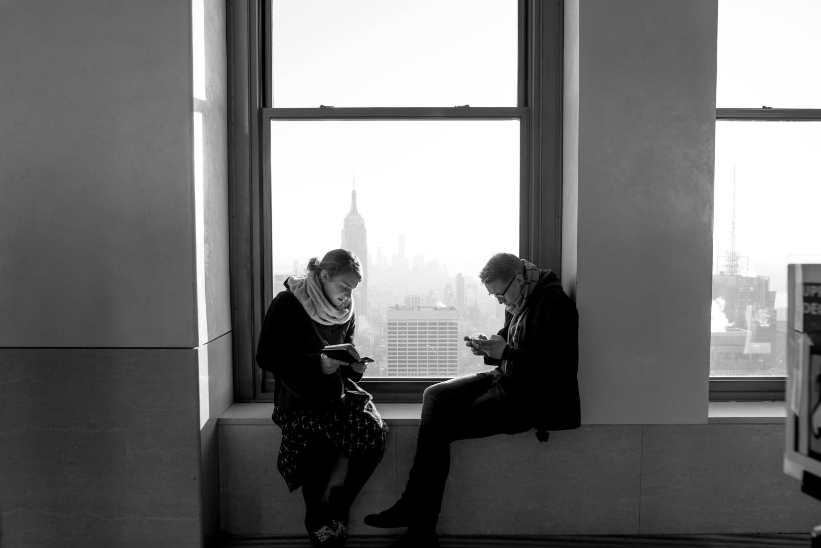 Nikon D600 sample photo. Man and woman, sitting photography