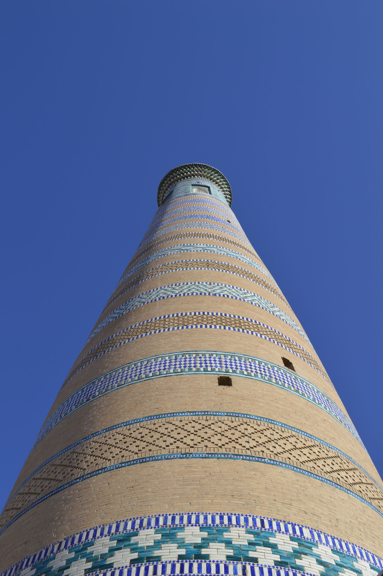 Nikon D3200 sample photo. Khiva, tower, blue photography