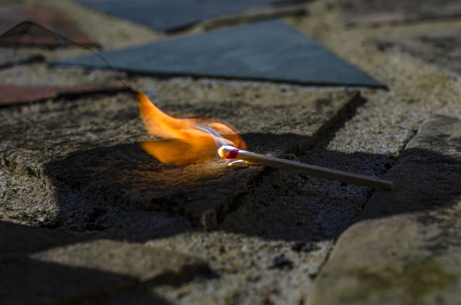 Nikon D7000 sample photo. Fire, matches, flame photography