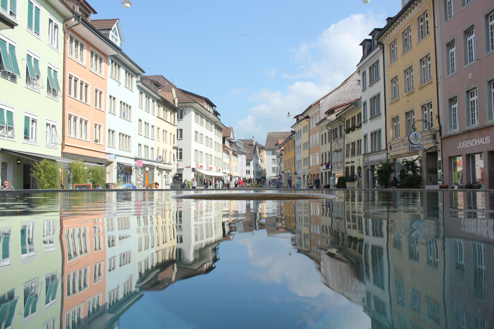 Canon EOS 550D (EOS Rebel T2i / EOS Kiss X4) sample photo. Winterthur, city, town photography