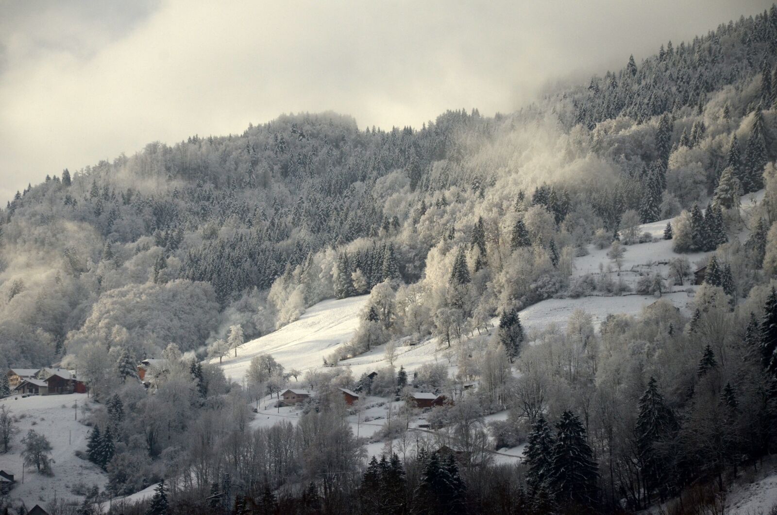 Nikon D5100 sample photo. Snow, winter, mountain photography