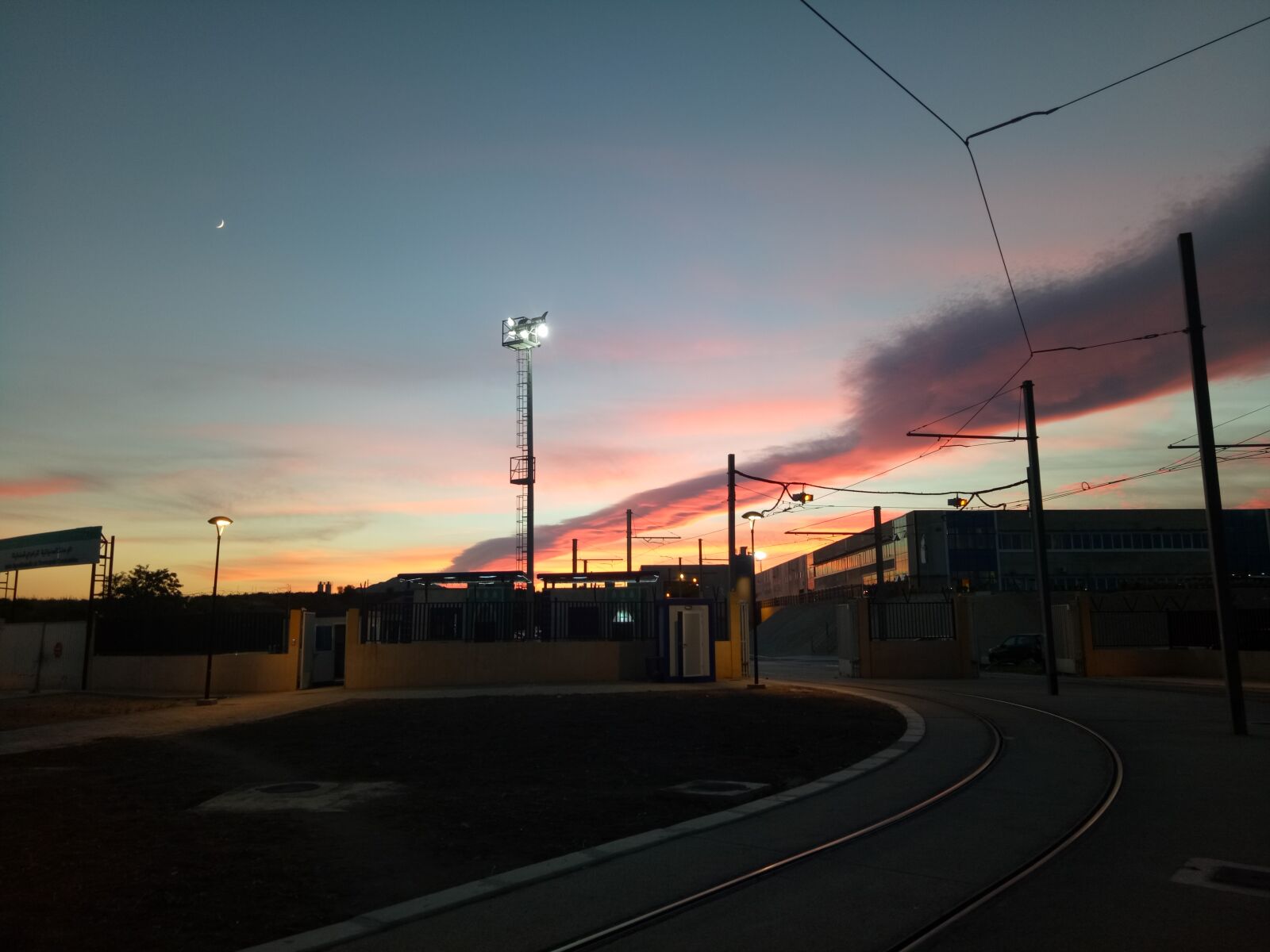 OPPO A1601 sample photo. Sunset, constantine, algeria photography