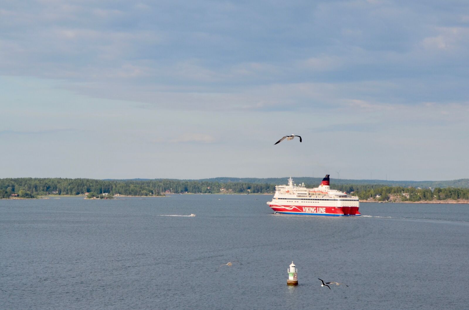 Nikon D5100 sample photo. Cruise ship, ship, sea photography