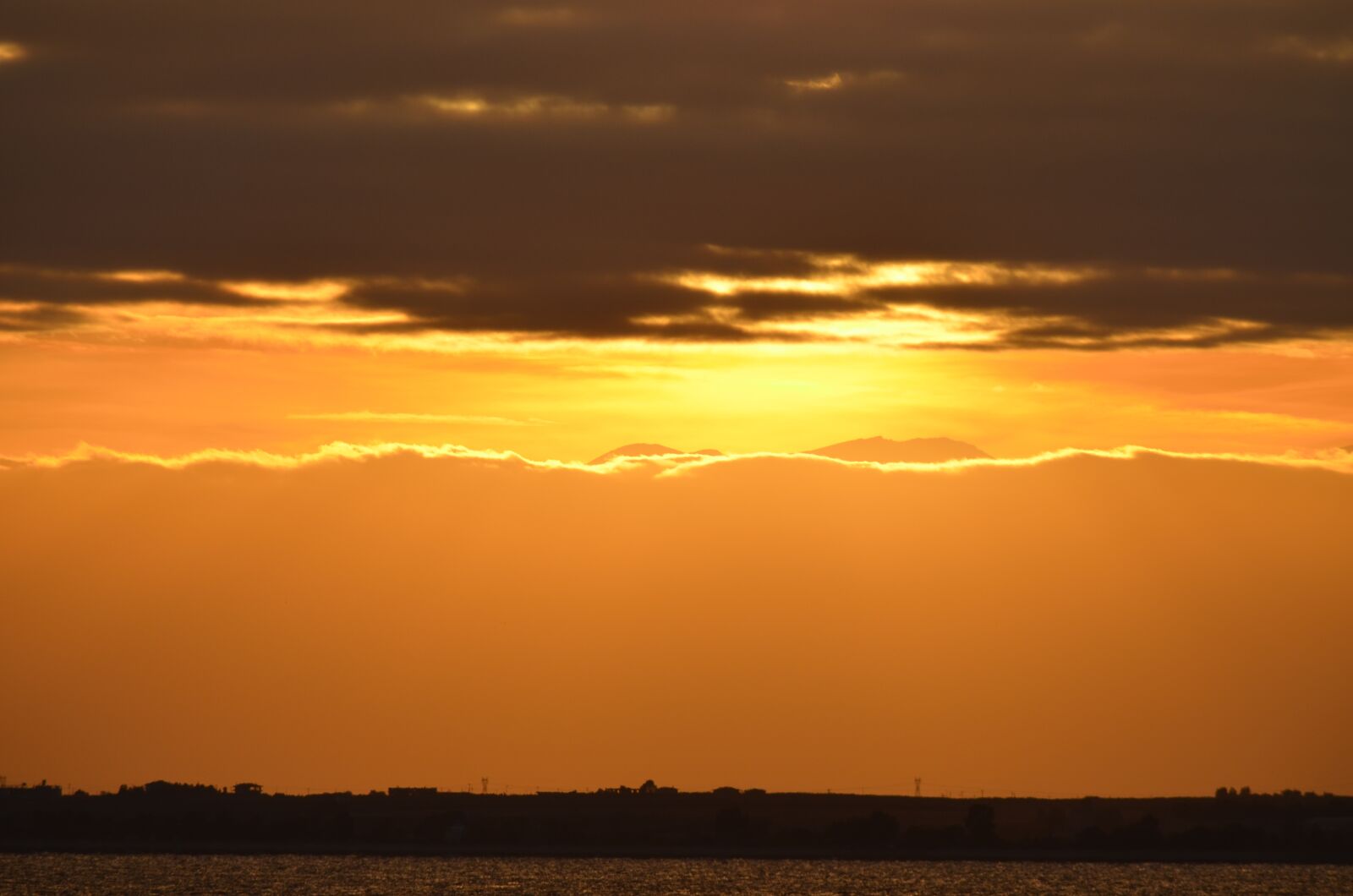 Nikon D5100 sample photo. Sunset, mood, sea photography
