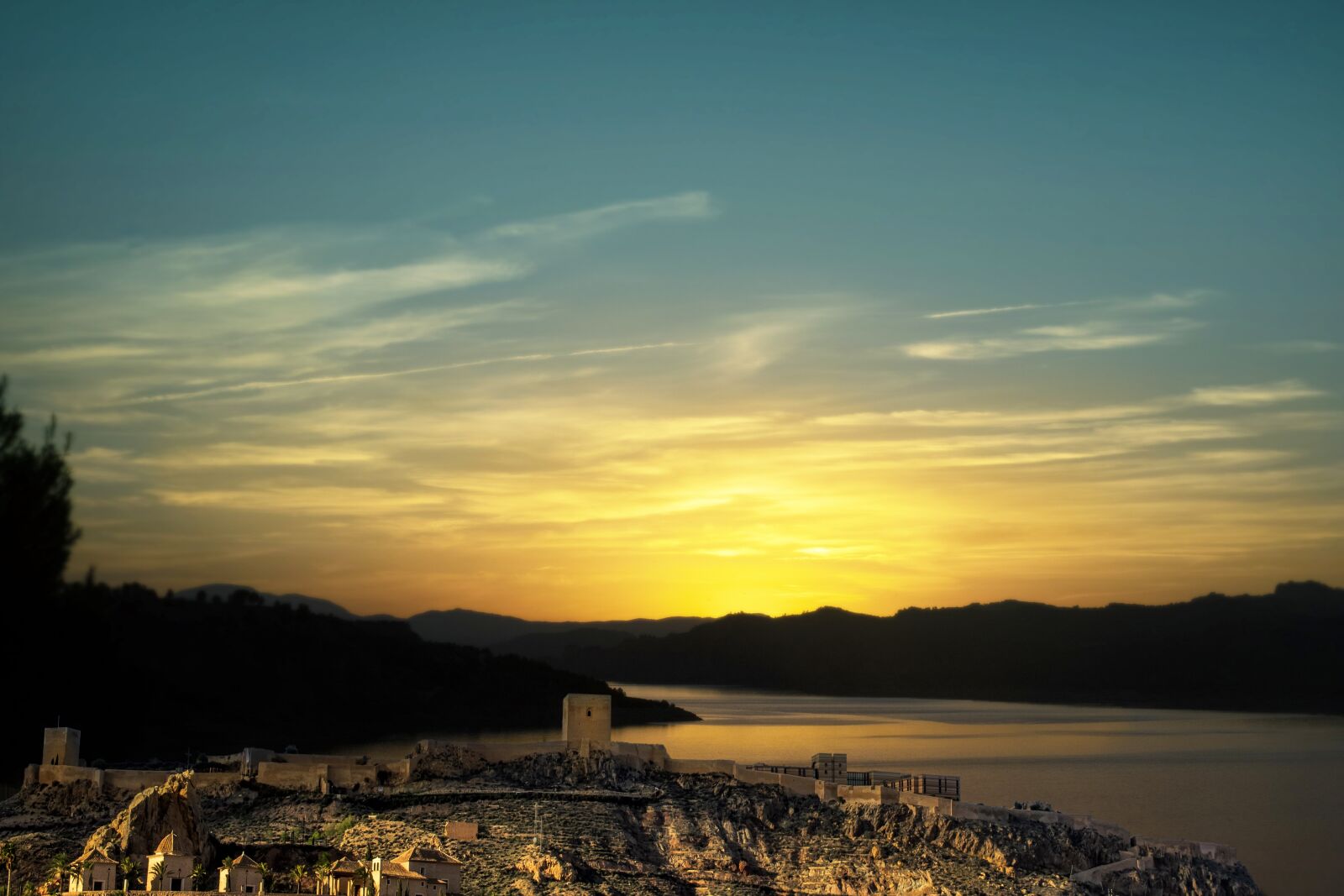 Nikon D3300 sample photo. Castle, sky, lake photography