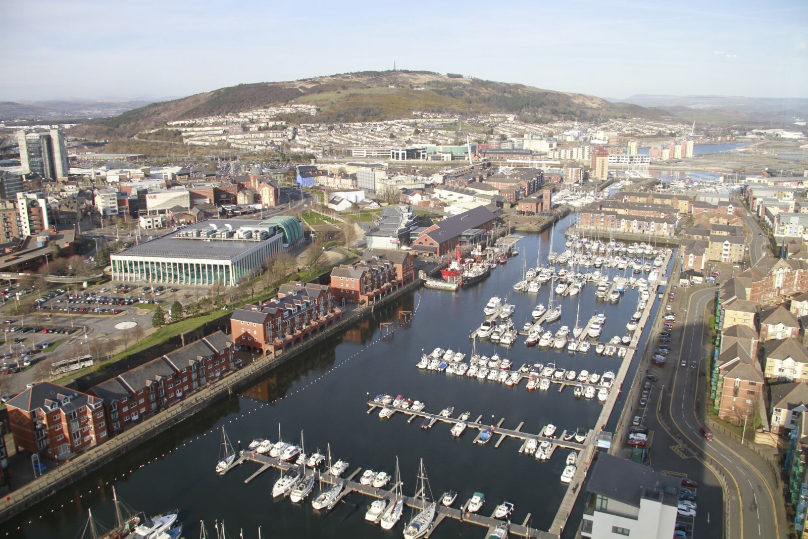 Canon EF-S 18-135mm F3.5-5.6 IS sample photo. Pier, swansea, united kingdom photography