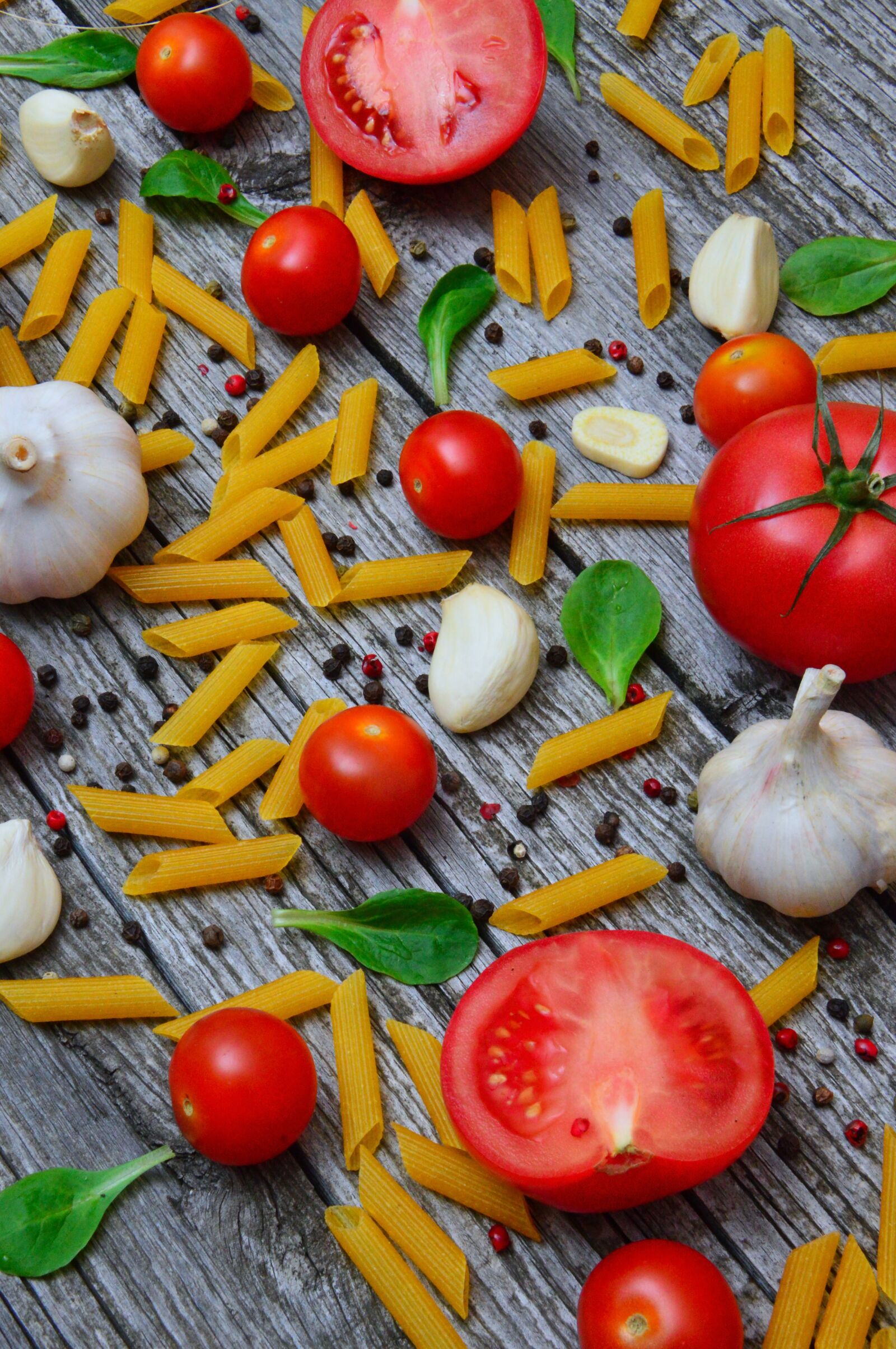 Nikon D3200 sample photo. Vegetables, tomatoes, pepper photography