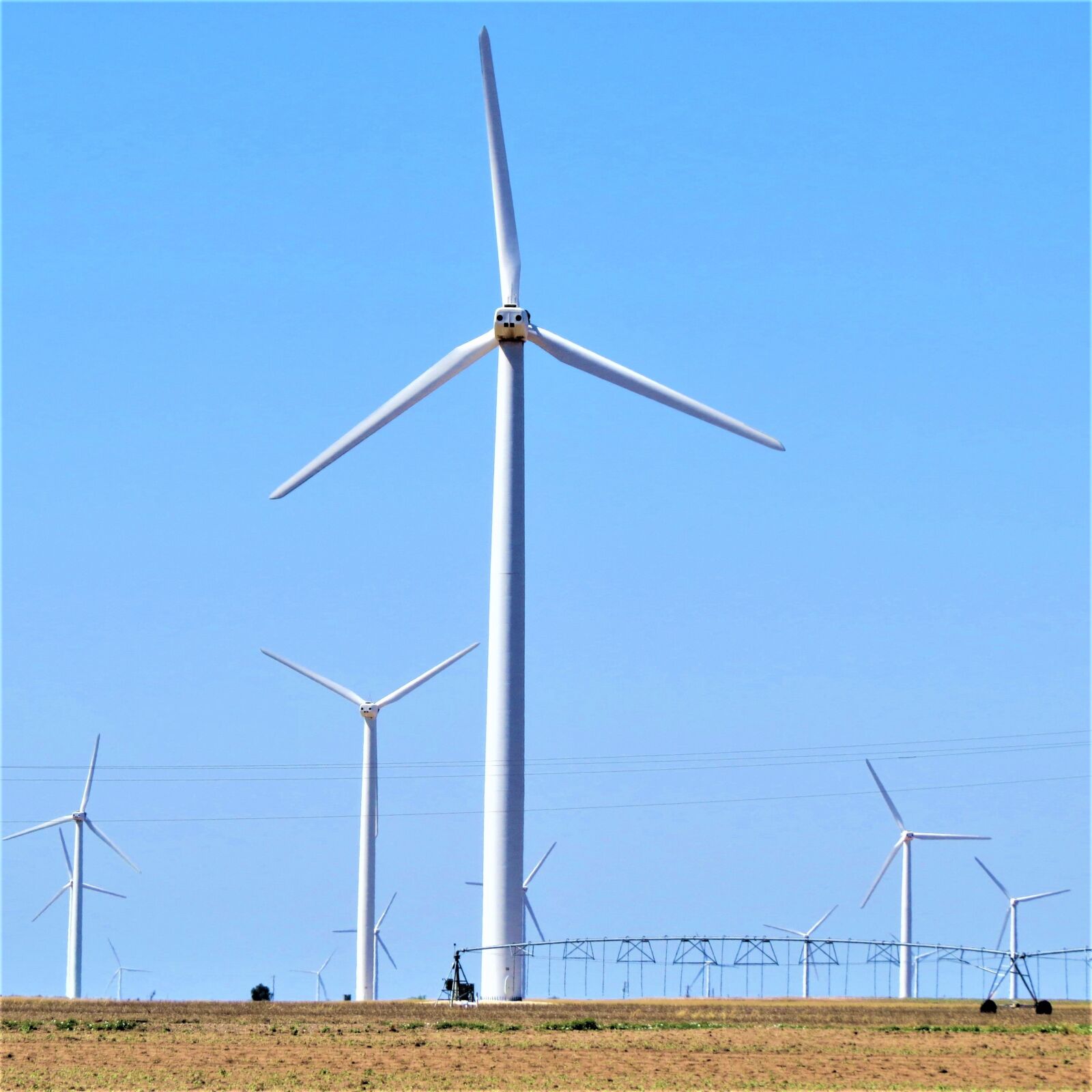 Canon PowerShot SX50 HS sample photo. Technology, modern windmill, north photography