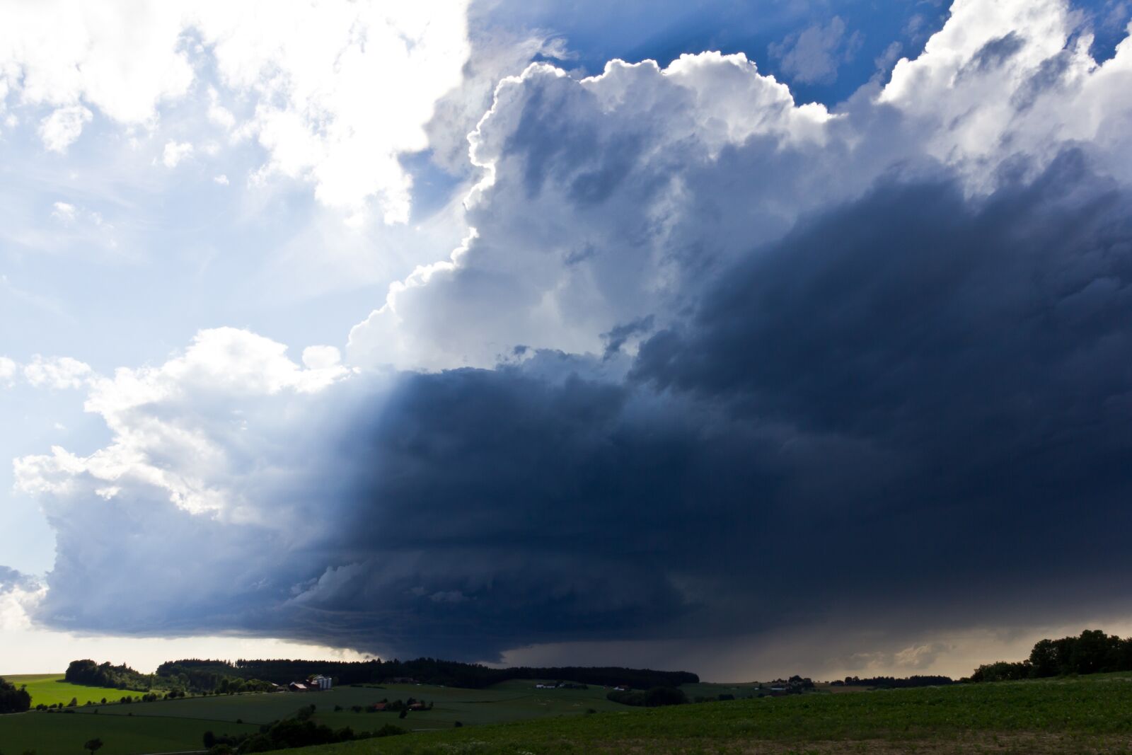 Canon EOS 60D sample photo. Thunderstorm, storm, lp-super cell photography