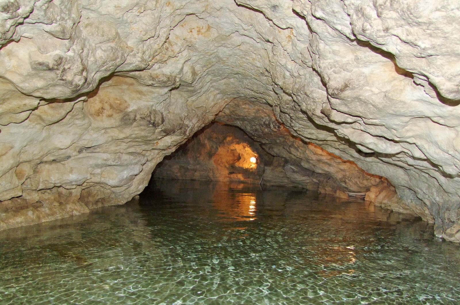 Fujifilm FinePix S100fs sample photo. Cave lake, clean water photography
