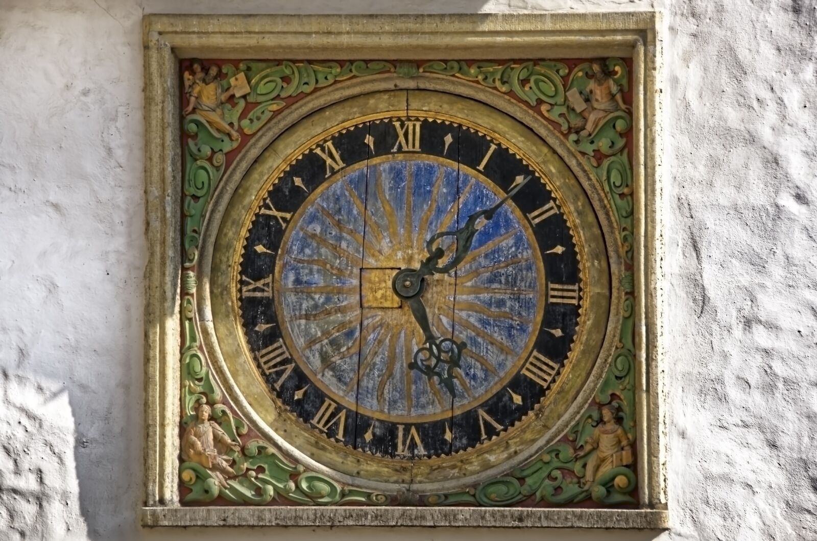 Nikon D7000 sample photo. Clock, church clock, church photography