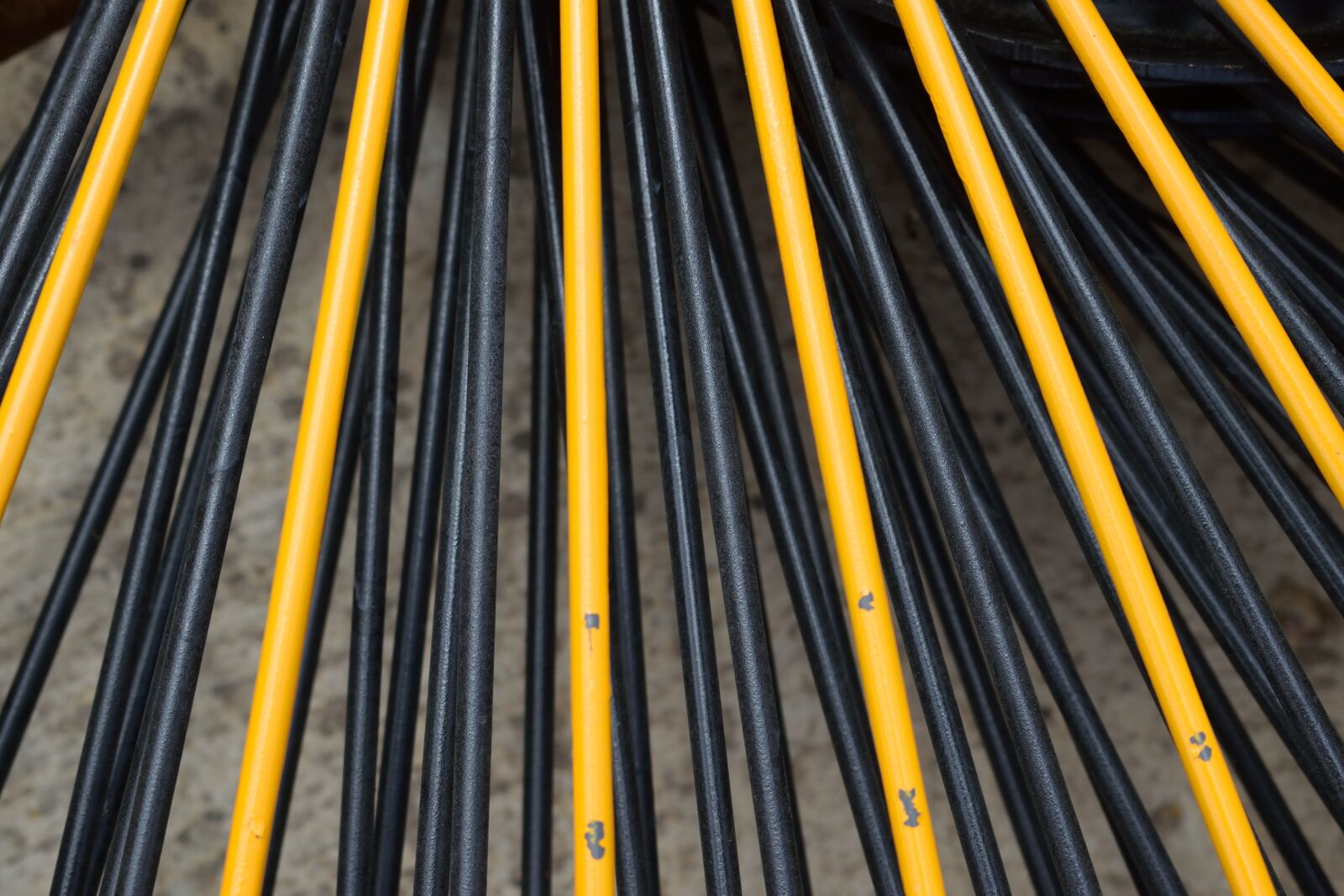 Nikon D3300 sample photo. Cable, texture, yellow photography
