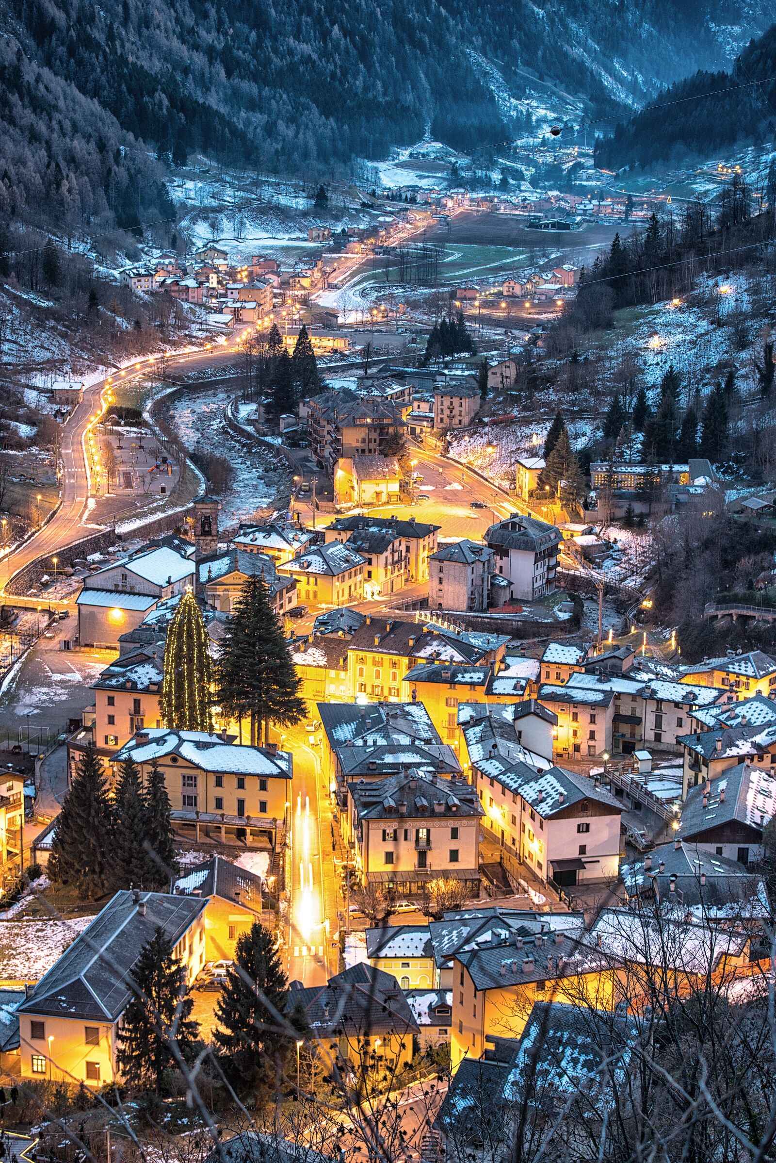 Nikon D800 sample photo. Christmas, christmas season, landscape photography