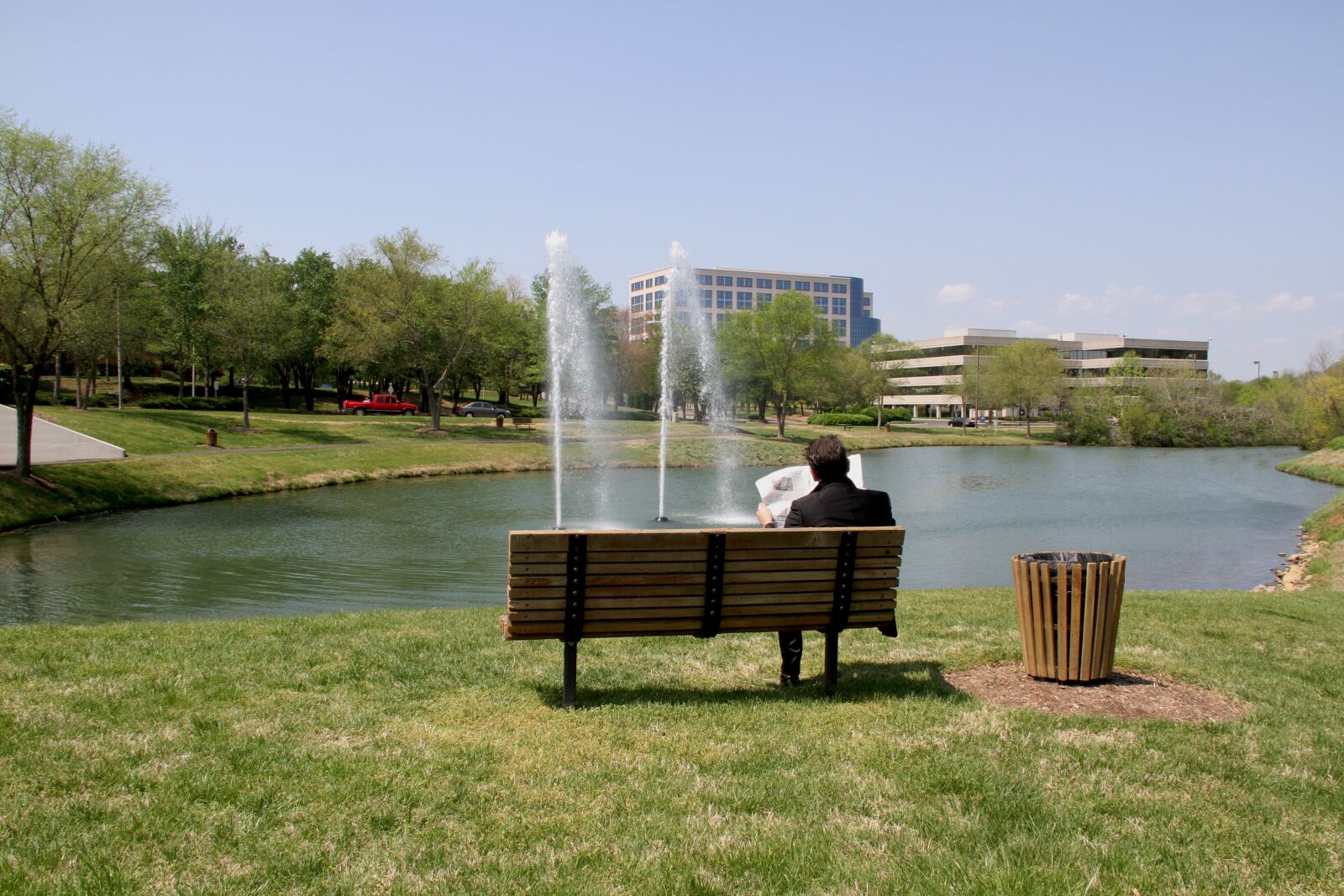 Canon EOS 7D sample photo. Business park, suit, businessman photography