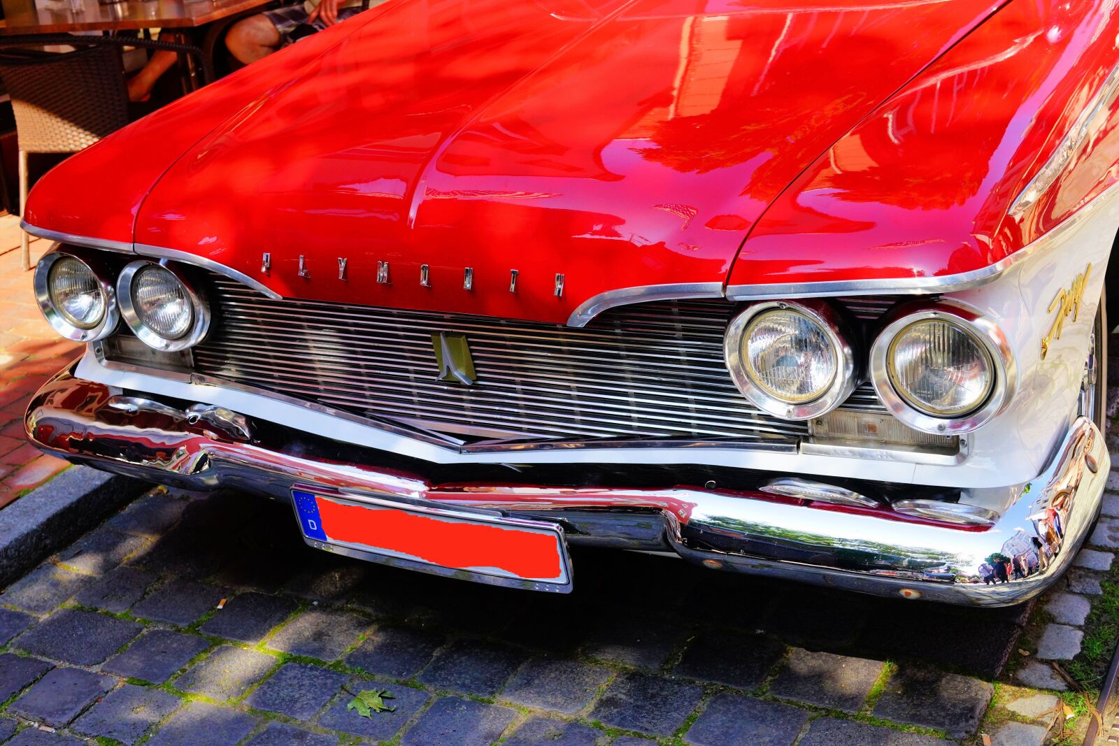 Sony a99 II sample photo. Auto, oldtimer, plymouth photography