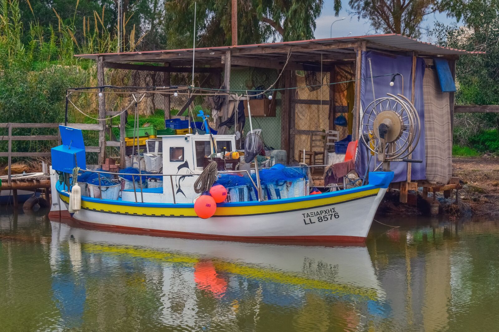 Nikon D3300 sample photo. Fishing boat, dock, fishing photography