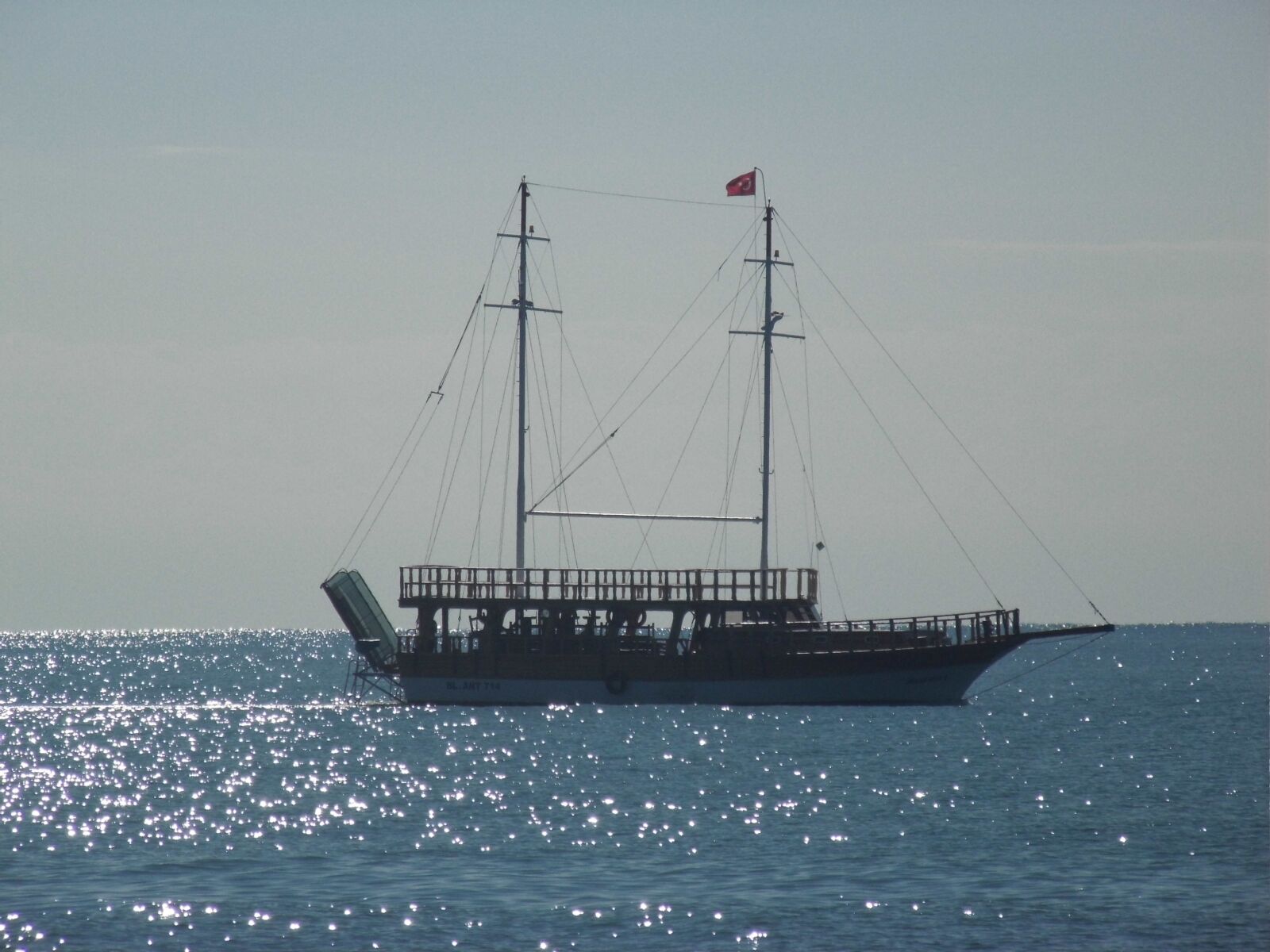MEDION MD86827 sample photo. Sailing vessel, mediterranean, ship photography