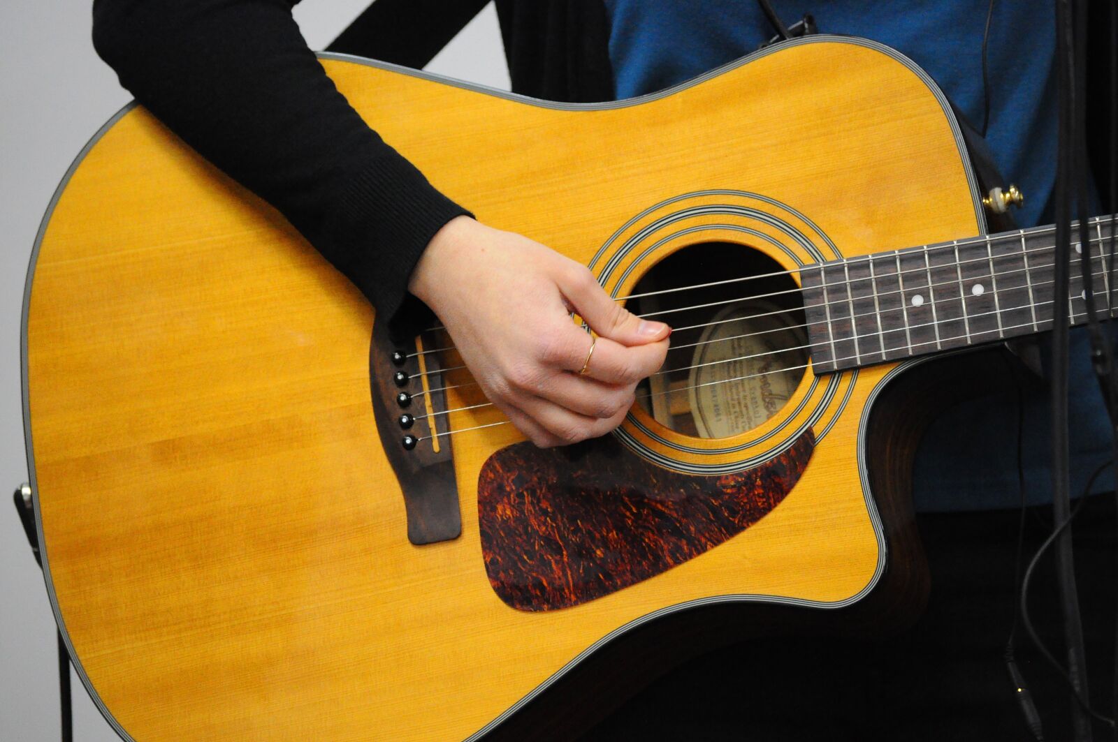 Nikon D5000 sample photo. Guitar, music, instrument photography