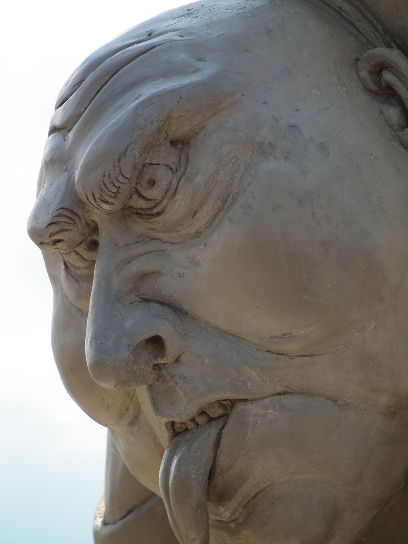 FujiFilm FinePix HS10 (FinePix HS11) sample photo. Sculpture, stone, art photography