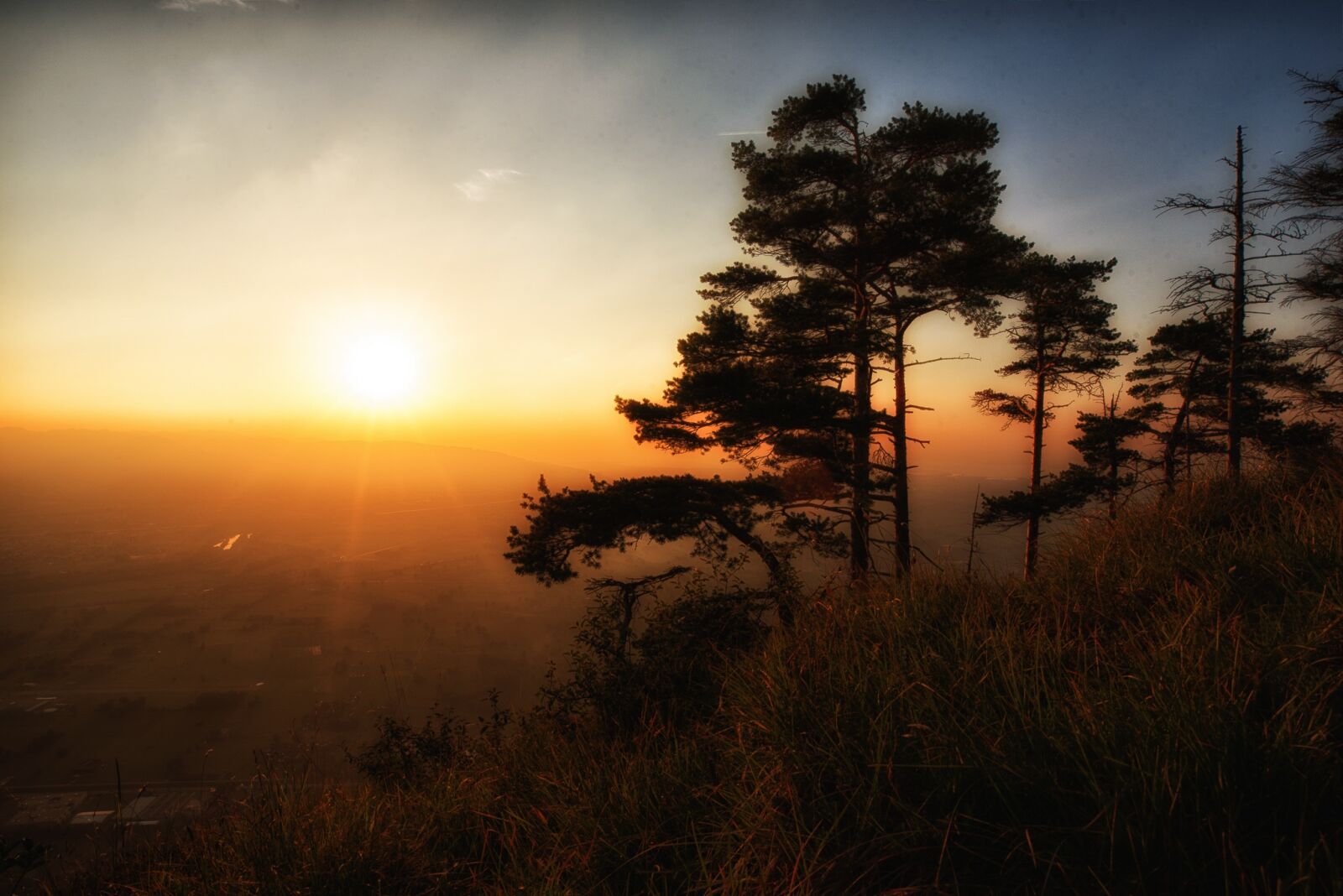 Nikon D750 sample photo. Sunset, tree, landscape photography