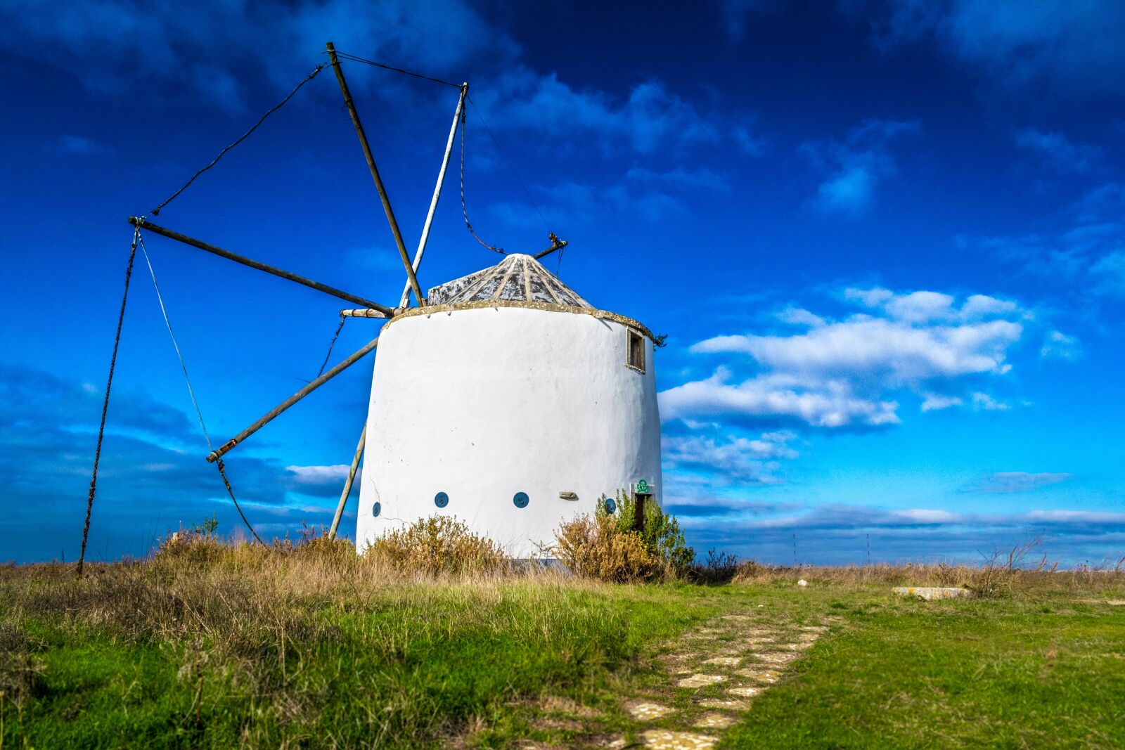 Nikon D5300 sample photo. Windmill, sintra, portugal photography