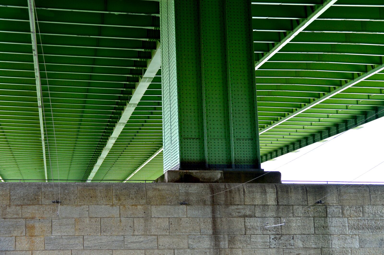 Nikon D3200 sample photo. Bridge piers, highway bridge photography