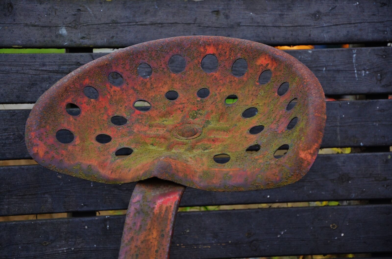 Nikon D7000 sample photo. Seat, tractor, travel photography