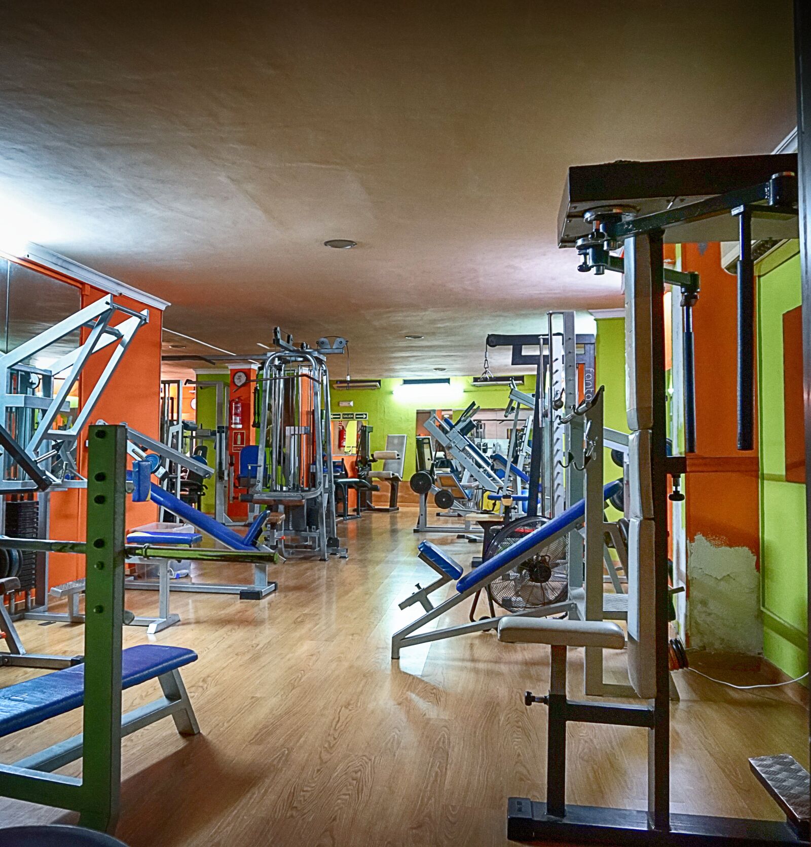 Sony Alpha a5000 (ILCE 5000) sample photo. Fitness studio, training, health photography