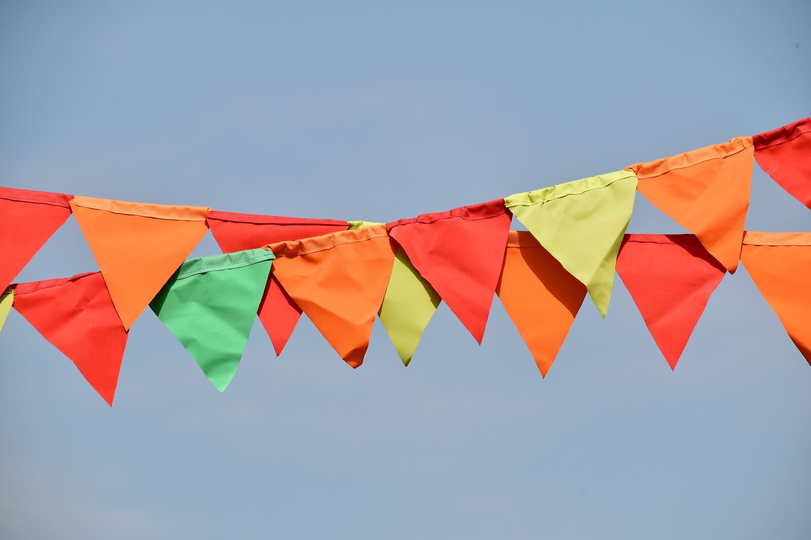 Nikon D5500 sample photo. Clothesline, colorful, decoration, festival photography