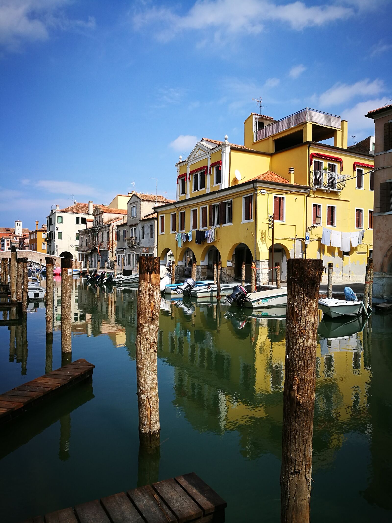 HUAWEI P9 sample photo. Chioggia, italy, ship photography