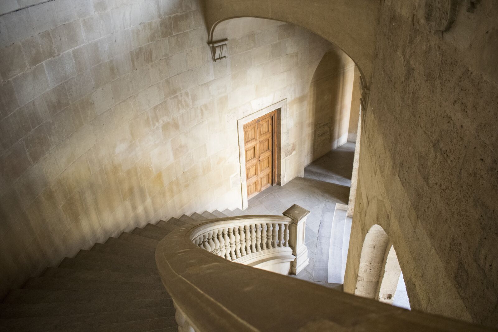 Nikon D5300 sample photo. Ladder, palace, carlos v photography
