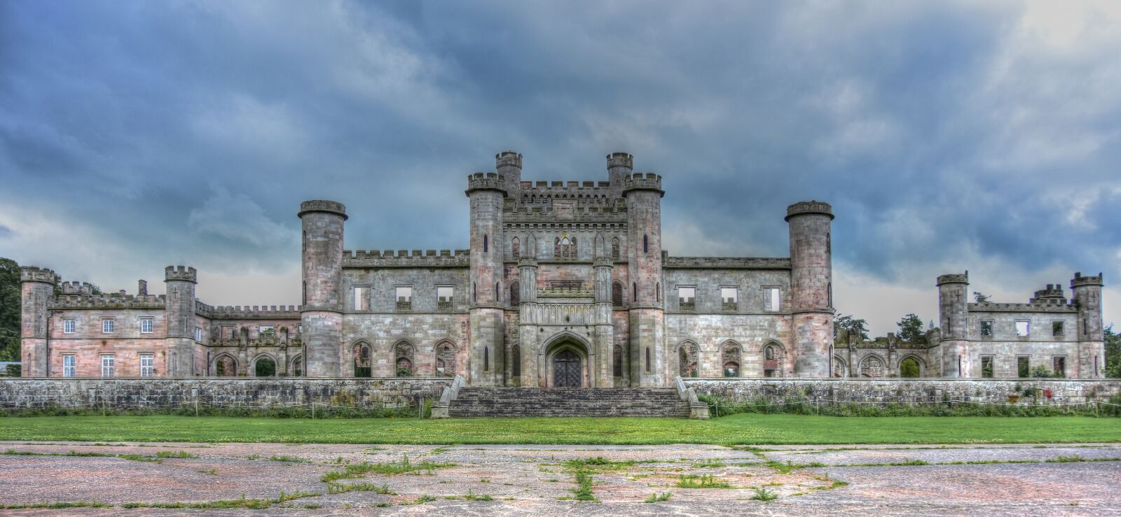 Nikon D7200 sample photo. Lowther castle uk, castle photography