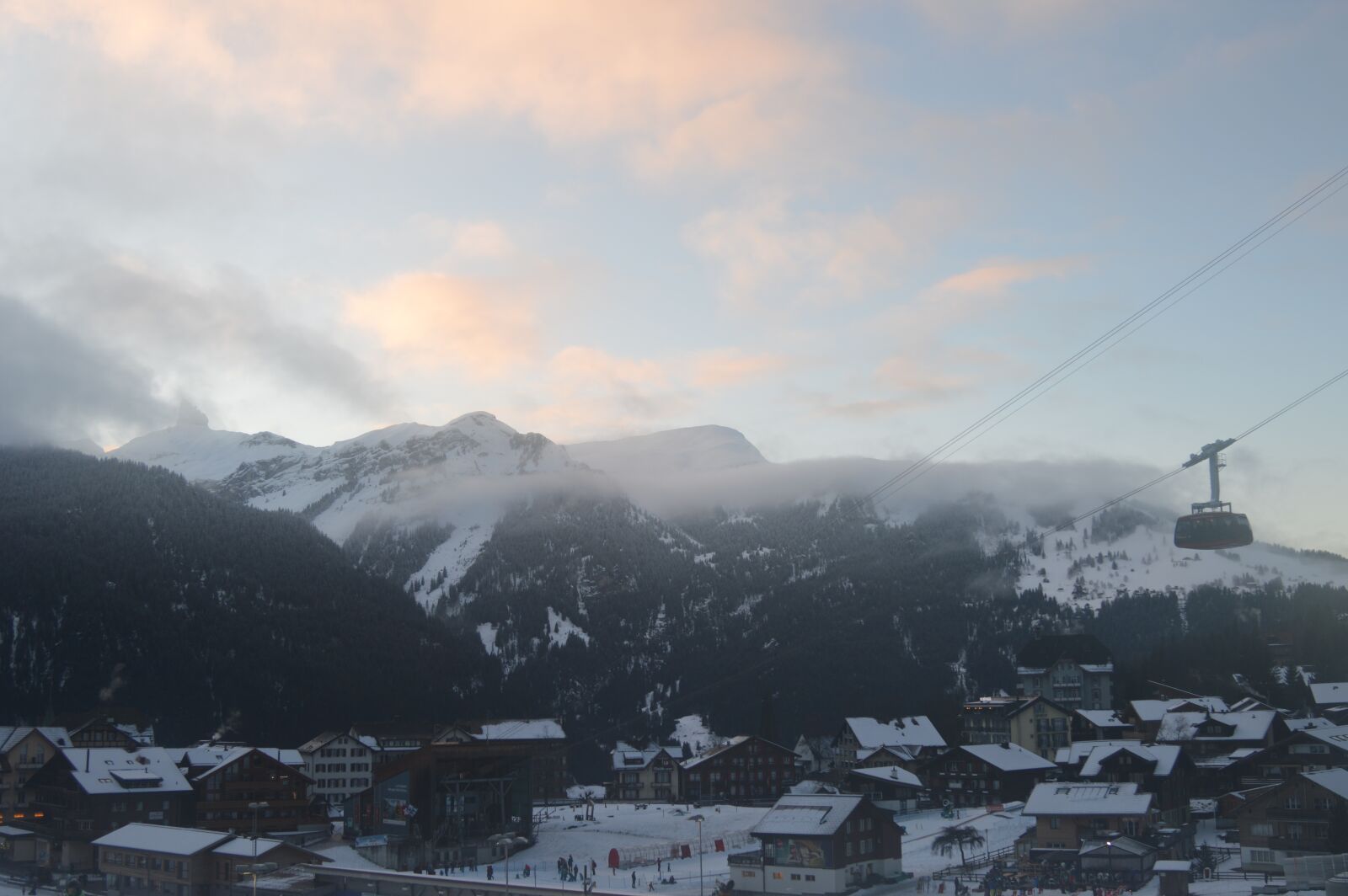 Nikon D3200 sample photo. Ariel ropeway, cable car photography
