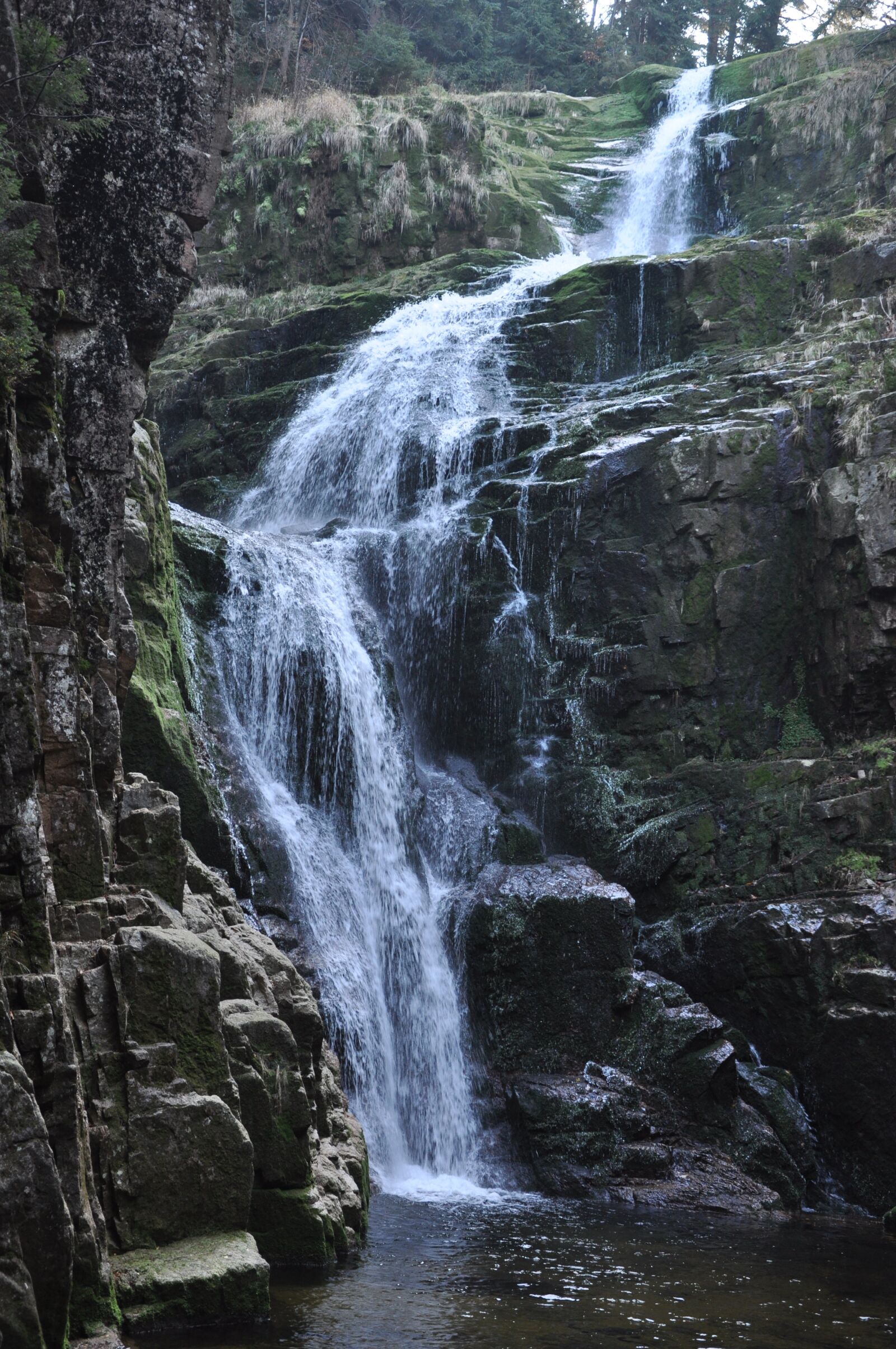Nikon D90 sample photo. Waterfall, kamie czyk, szklarska photography