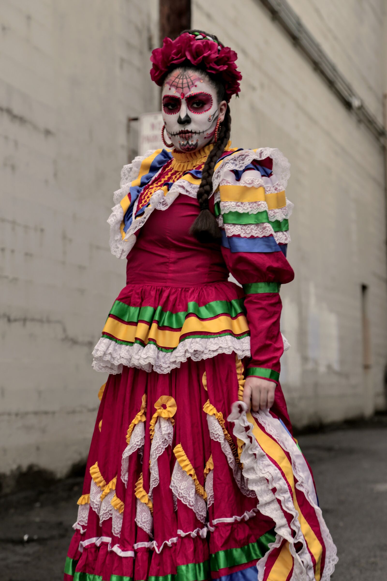 Canon EF 24-105mm F4L IS USM sample photo. Mexican, latino, catrina photography