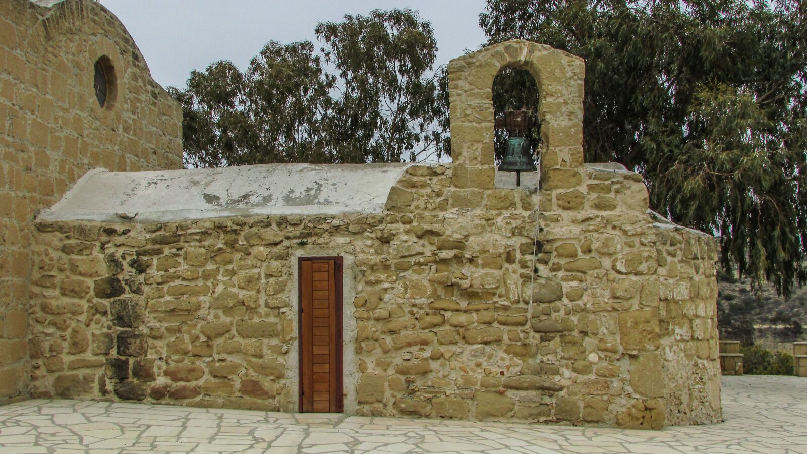 Canon PowerShot SX400 IS sample photo. Cyprus, oroklini, chapel photography