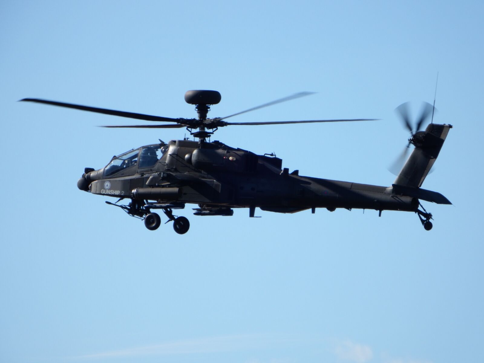 Fujifilm FinePix SL1000 sample photo. Apache, helicopter, military photography