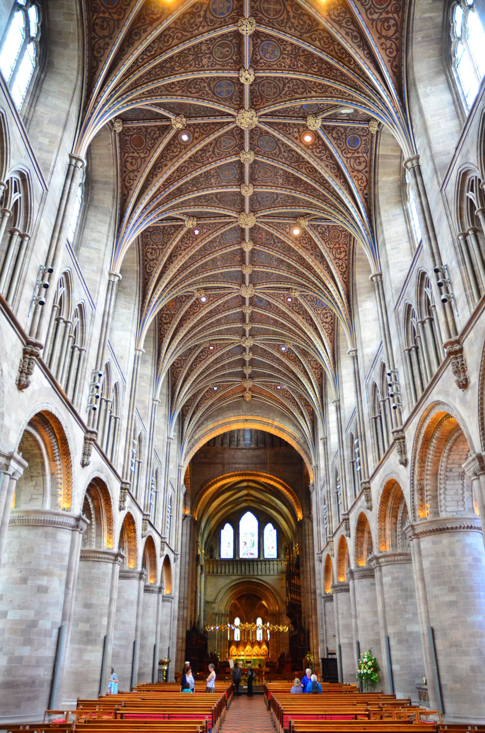 Nikon D7000 sample photo. Hereford, cathedral, gothic photography